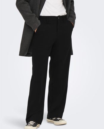 Black Baggy Trousers