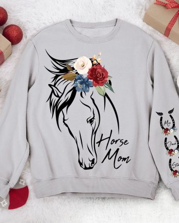 Horse Mom - Personalized Sweatshirt